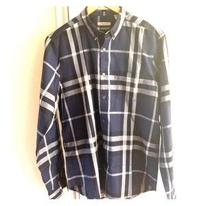 ❌SOLD❌Authentic Men’s BLUE Burberry Shirt